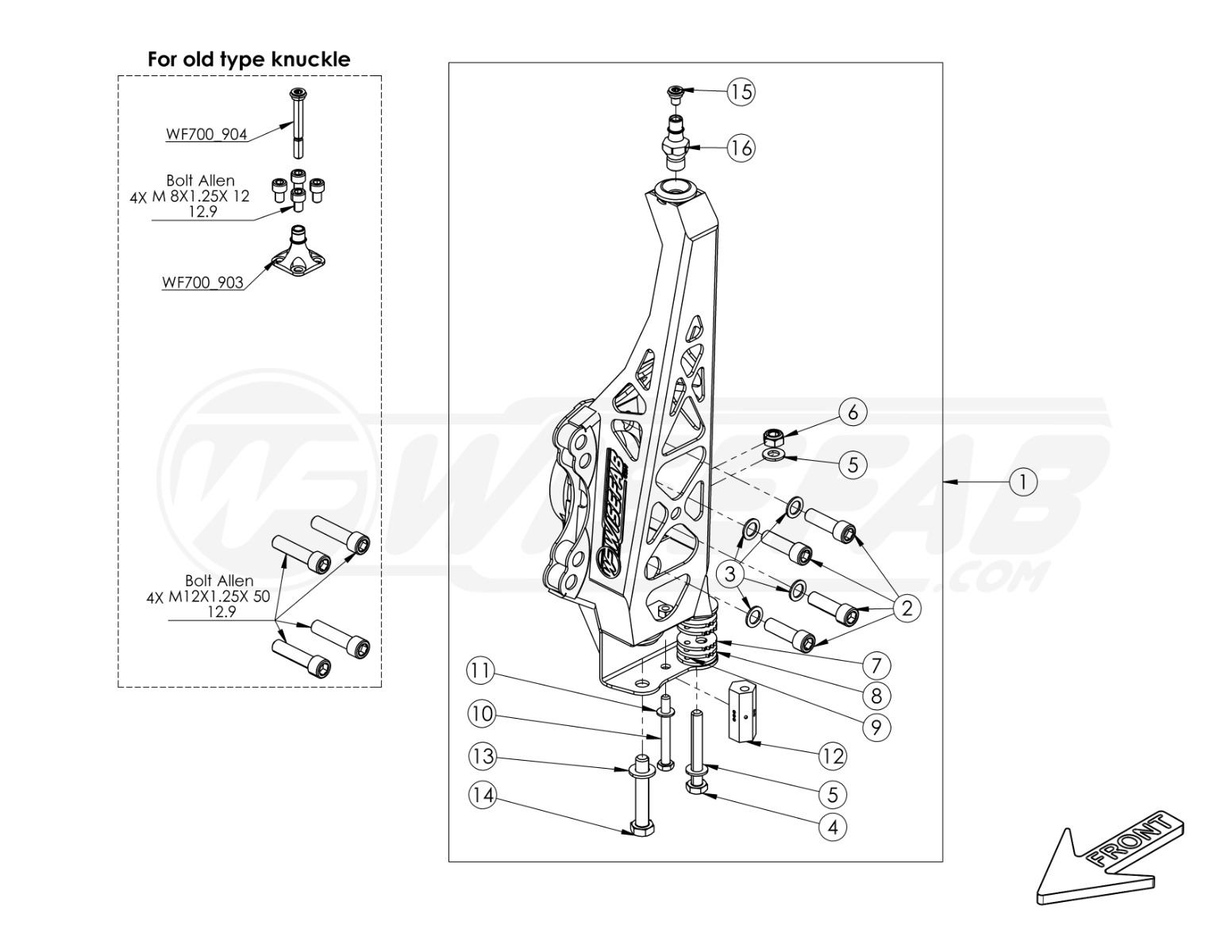Drift Angle Kit for Infiniti G37